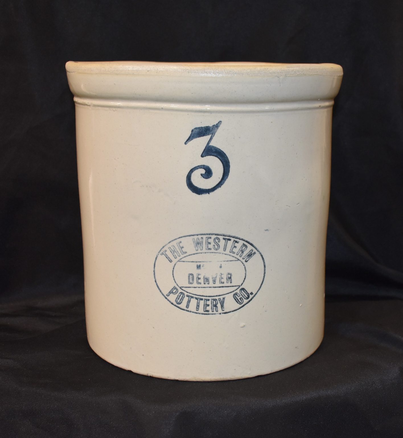 Western Pottery Crock Memory Lane Antiques